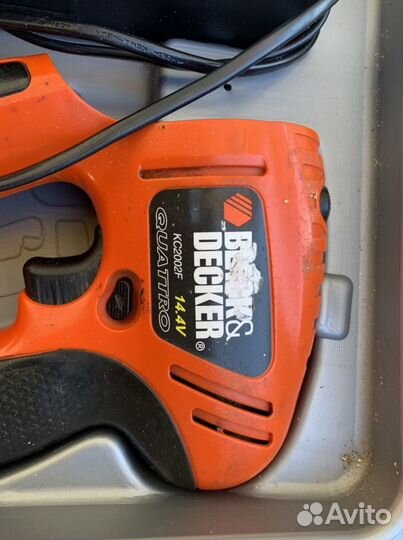 Мультиинструмент Black&Decker KC2002F аккумулятор