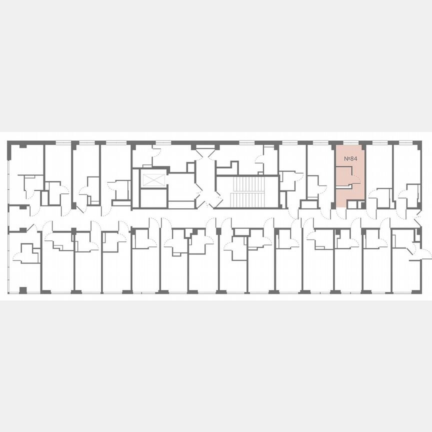 1-к. апартаменты, 14,4 м², 2/13 эт.
