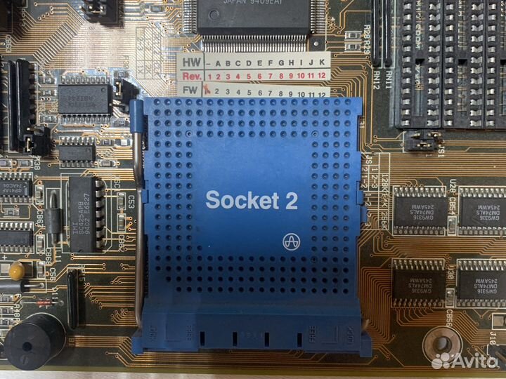 Материнская плата ретро socket 2