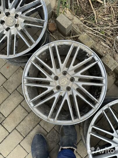 Литье диски r17 5x100 toyota, polo и другие