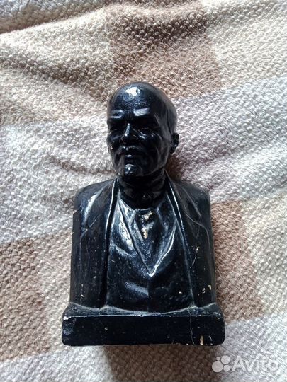 Бюст Ленина, редчайший, дарственный, гипсовый
