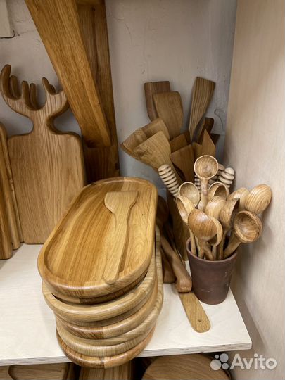 Доска кухонная разделочная менажница подарок