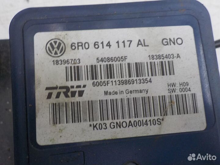 Блок ABS Skoda Rapid 2013