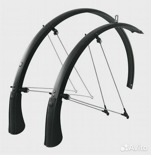 Крылья SKS bluemels Matt 45мм