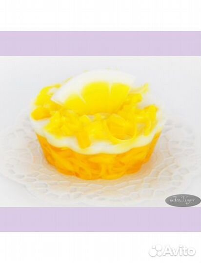 Мыльное ассорти/пирожное лимонный десерт, 110 гр/ш