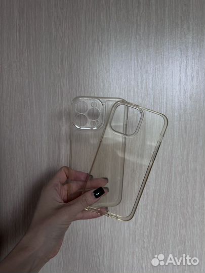 Чехлы силиконовые б/у на iPhone 13 pro max