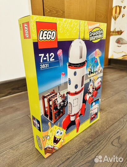 Lego SpongeBob 3831 Rocket Ride раритет