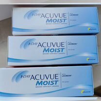 Линзы контактные acuvue Moist -1.0