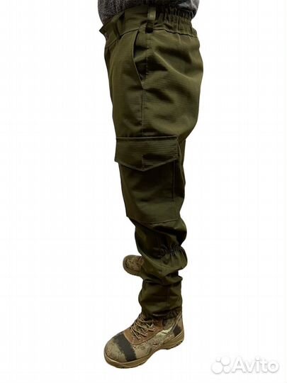 Брюки летние Рипстоп Болотные 54-56р