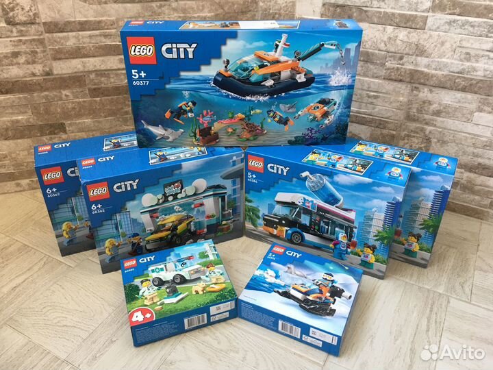 Новые наборы Lego City