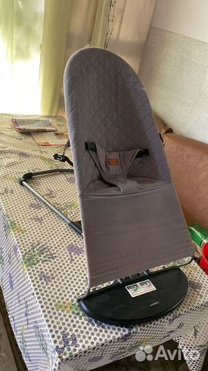 Шезлонг детский бу