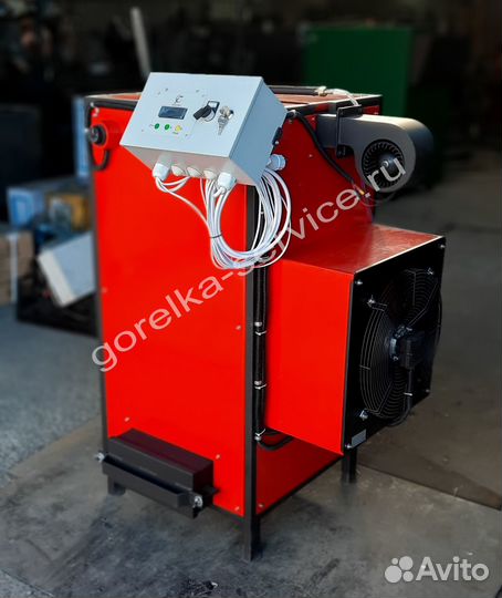 Калорифер на отработке полуавтомат