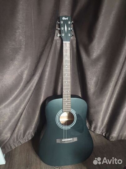 Электро-акустическая гитара Cort AD810E-BKS