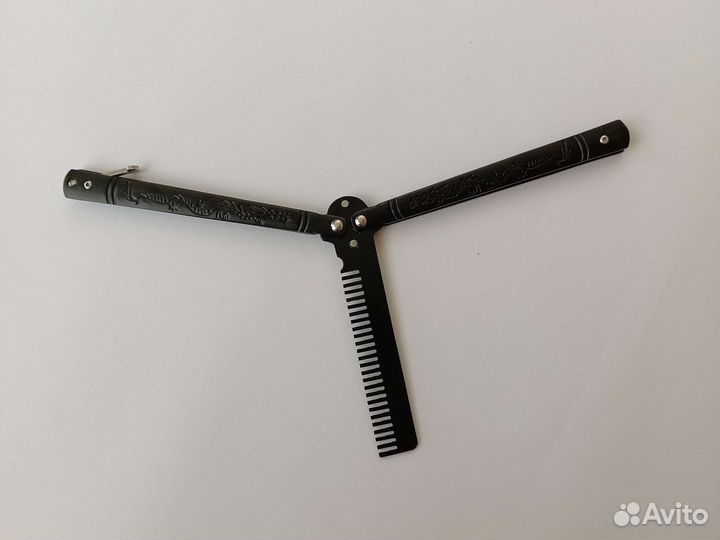 Нож бабочка (расческа) железная