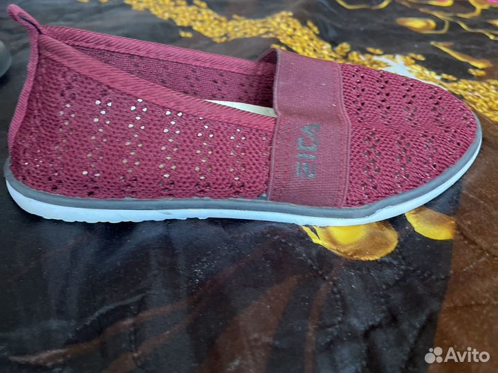 Слипоны для девочки 34