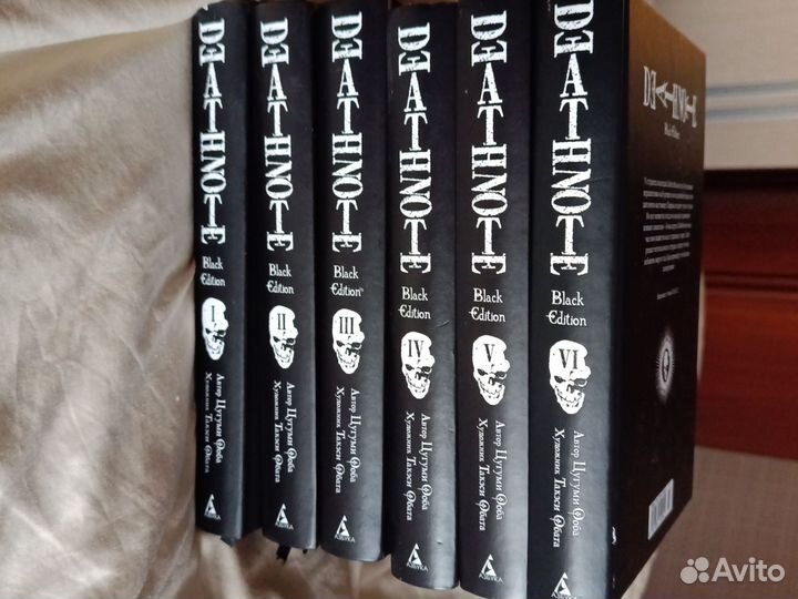 Продам сборник книг. Манга. Тетрадь смерти