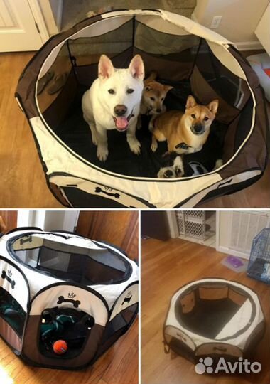 Вольер манеж для кошек и котят