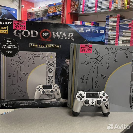 Sony PS4 PRO God of war Limited edition идеал