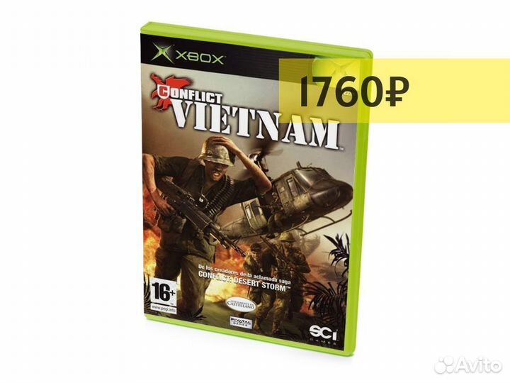 Conflict Vietham, б/у, английский (Xbox)