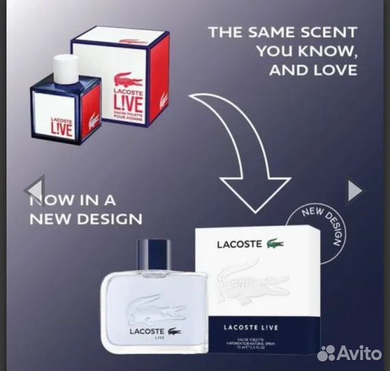 Lacoste Live Eau DE Toilette 125ml