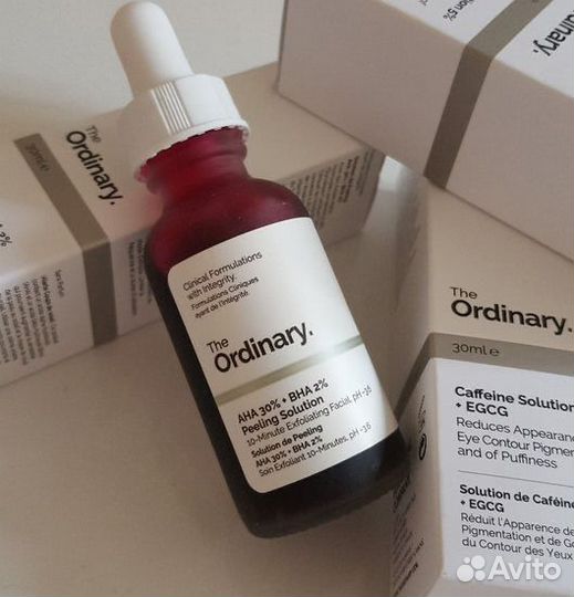 The ordinary кровавый пилинг
