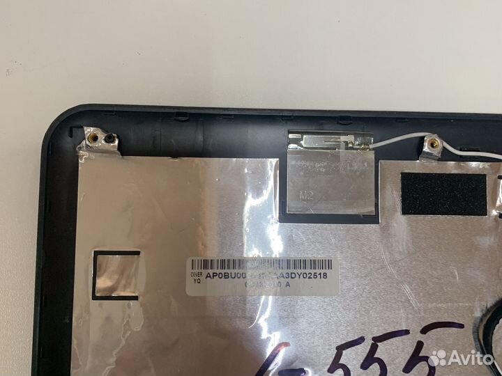 Крышка матрицы ноутбука lenovo g555