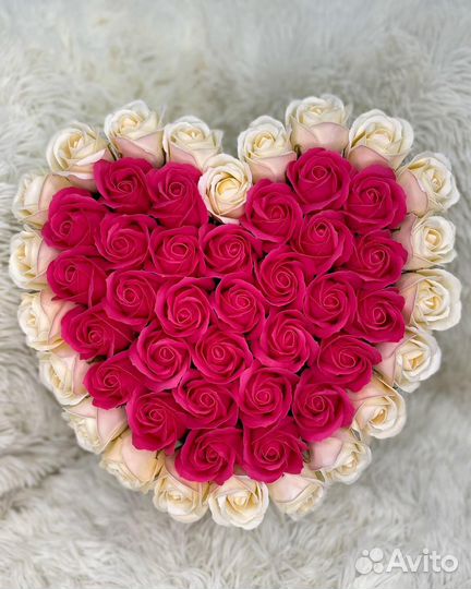 Букеты из мыльных роз