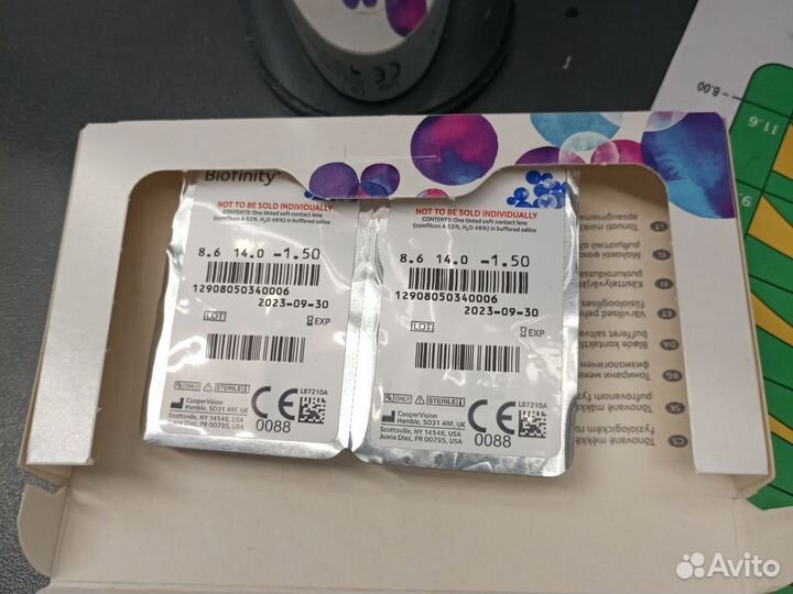 Контактные линзы