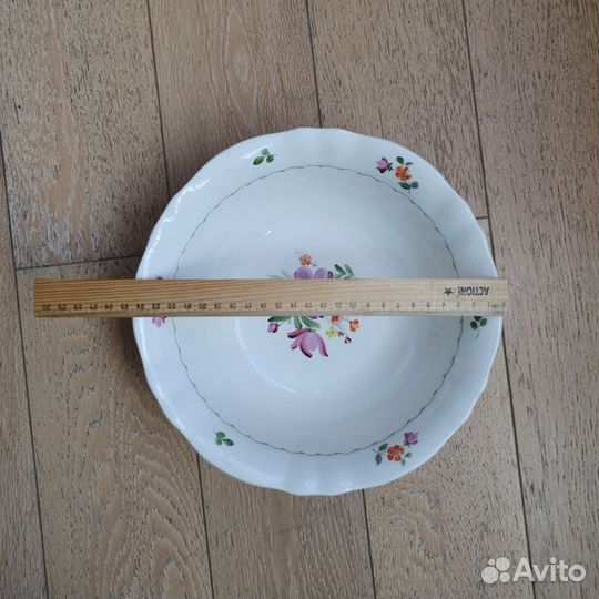 Блюдо большое СССР, фарфор