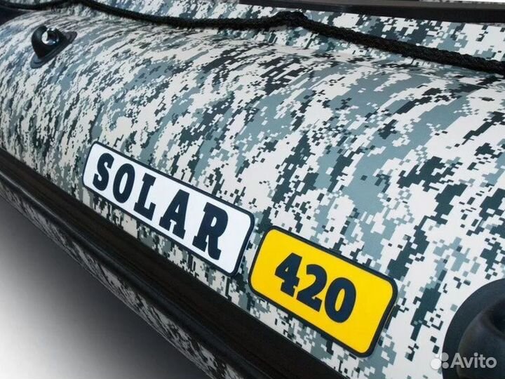 Лодка пвх Solar 420 Jet Tunnel