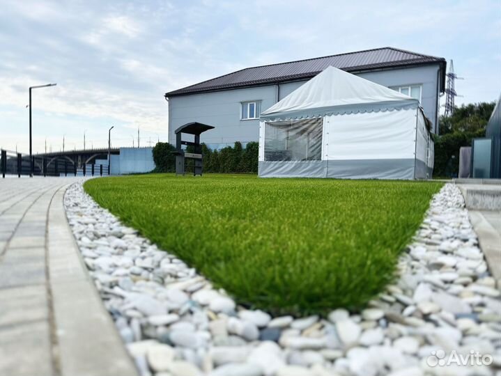 Аренда шатра с гриль зоной