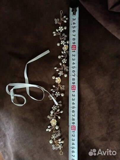 Украшение для волос на свадьбу, выпускной