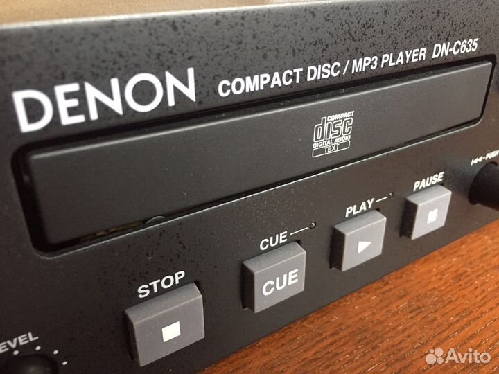 CD/mp3 проигрыватель denon DN-C635