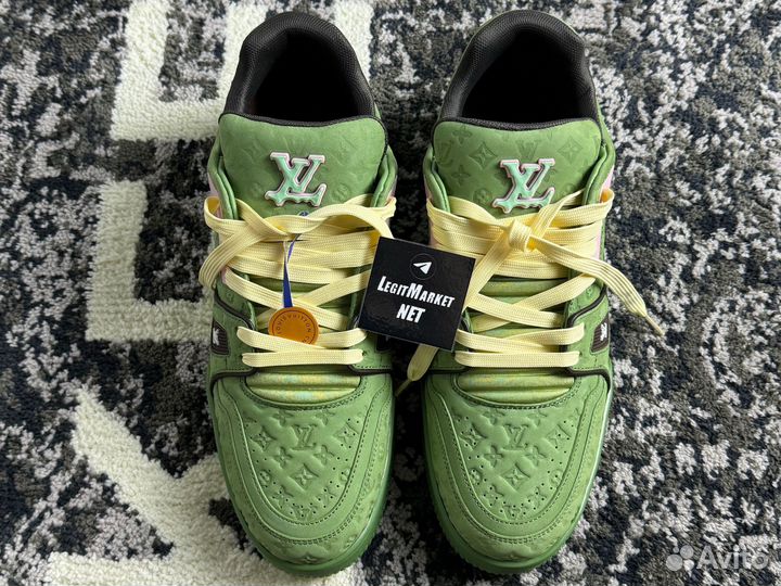 Louis Vuitton x Tyler The Creator Trainer Green