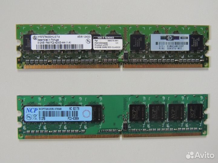 Оперативная память DDR2 512MB