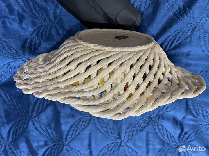 Ваза керамическая с фруктами производства Италия