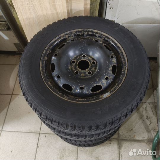 Колеса R14 175/70 Nordman+ зимние шипованые