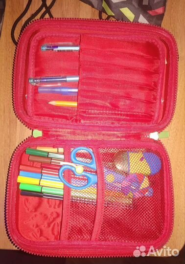 Рюкзак школьный, мешок для сменки, пенал