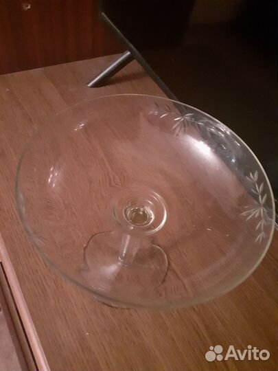 Ваза (фруктовница) резьба СССР