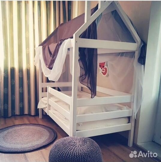 Детская кровать новая с бортиком