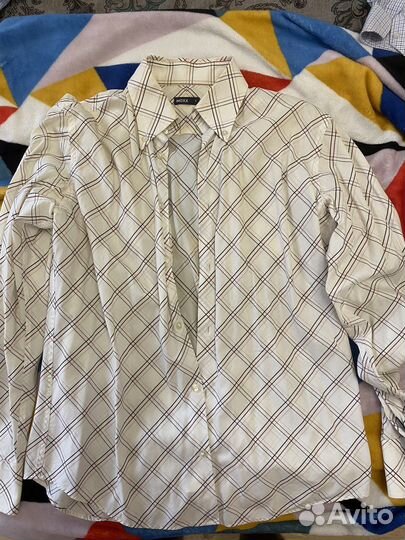 Мужская рубашка в клетку mexx