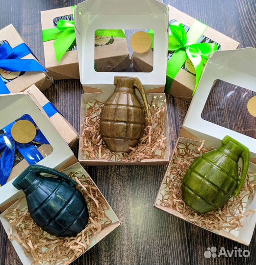 Мыло ручной работы мужское