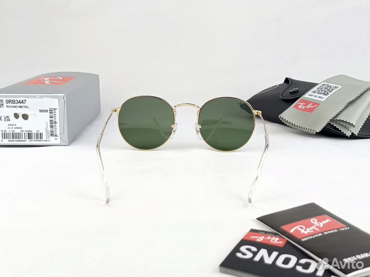 Солнцезащитные очки Ray-Ban Round Metal RB 3447 00