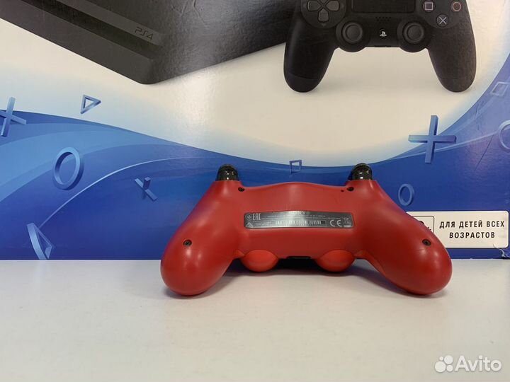 Геймпад PS4 red