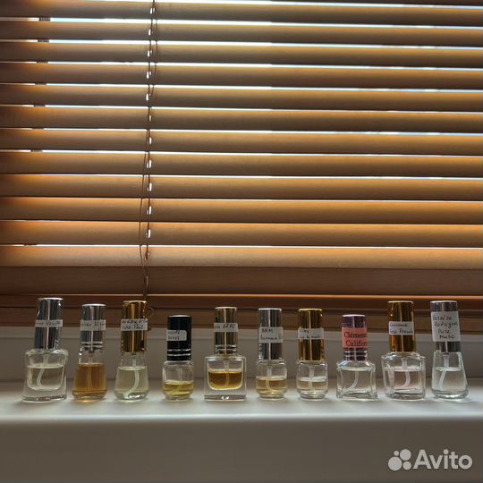 Отливанты нишевой парфюмерии