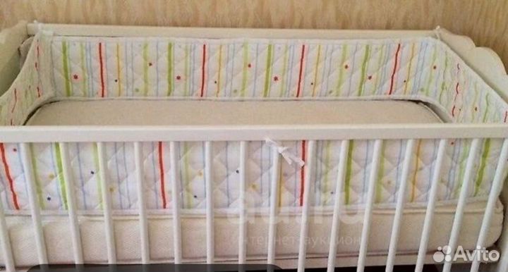 Бортики в детскую кроватку IKEA