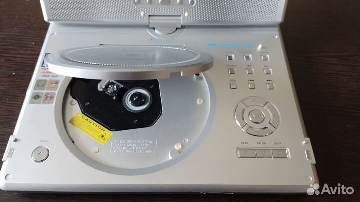Портативный DVD shinco, не вкючается