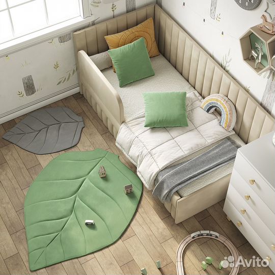 Детская мягкая кровать диванчик Лайни