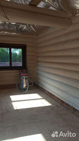 Теплый шов (герметизация) деревянного сруба