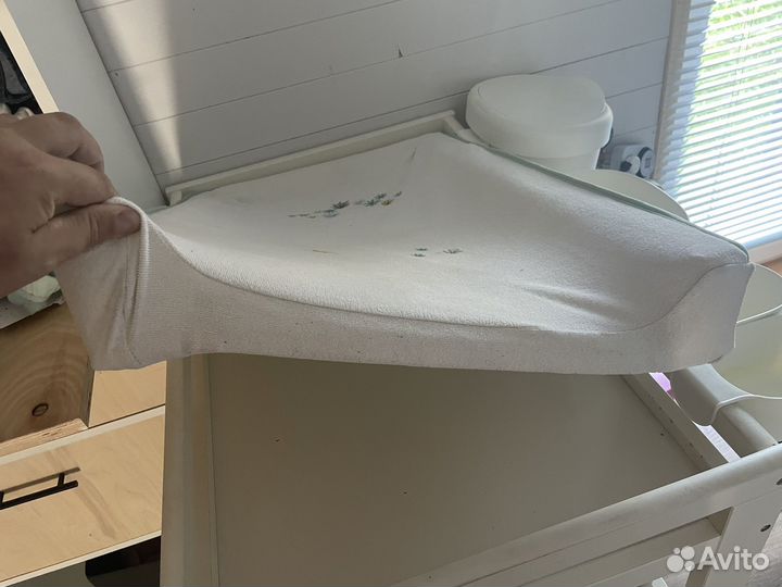 Пеленальный столик IKEA + навесные короба